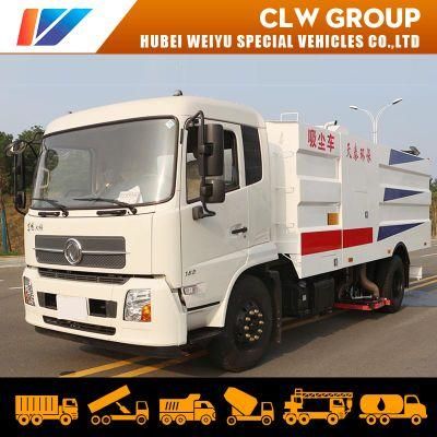 Dongfeng 4X2 10cbm Truck Mounted Vacuum Street Sweeper Road Cleaning Truck