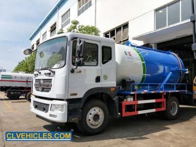 15cbm Sewage Sucking Tanker Vacuum Cleaner Suction Truck