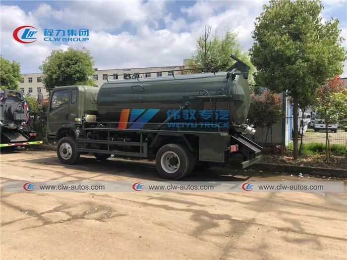 4X4 Sinotruk Awd 8cbm Sewage Suction Truck 8tons 10tons Sewer Cleaning Truck