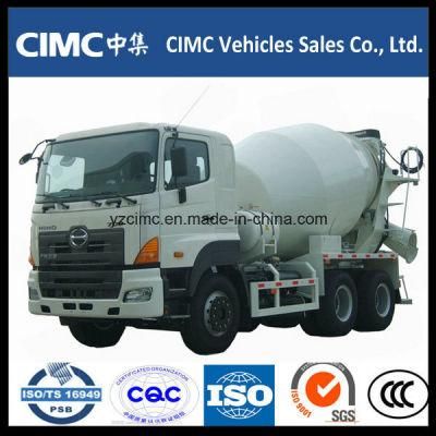 Japan Hino 700 6X4 Concrete Mixer Truck Cimc Drum 10m3 P11c-Uj