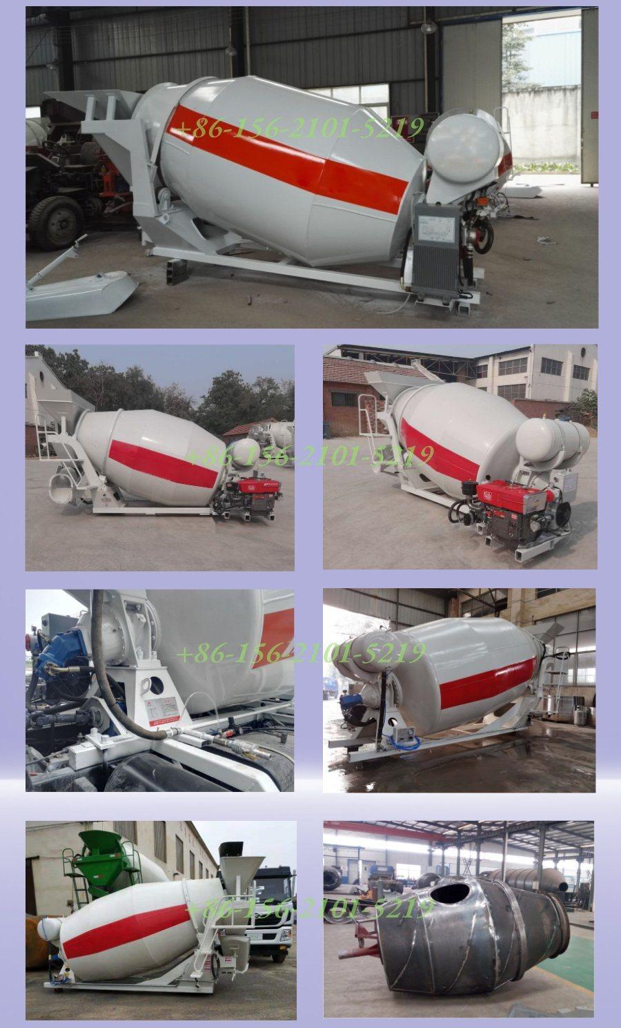 Bueno Brand 17cbm Material Cement Concrete Mixer Drum for Hino Renault Man Mack Concrete Mixer Truck Chassis