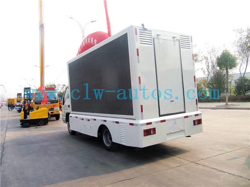 Foton Forland 4X2 LED Billboard Truck High Brightness LED Advertising Truck Mobile Stage Truck with Roller Poster