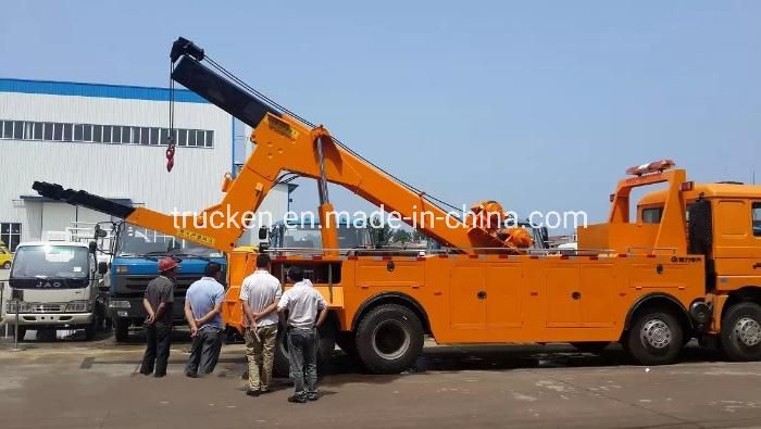 20ton Under Lift Towing 30ton Crane Lifting Bus Camion Saving Shacman 25ton Heavy Duty Towing Truck