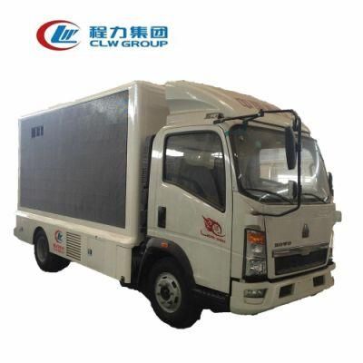 HOWO 4X2 LED Advertisng Truck for Sale