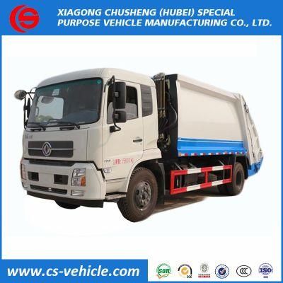 Hot Sell DFAC 4X2 8 Tons Compression Garbage Truck Capacity 8cbm Compactor Garbage Truck Price