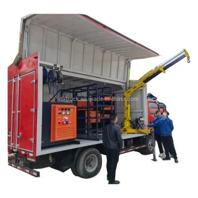 Factory Selling HOWO Light Rhd LHD Utility Vehicle Mobile Workshop Tools Repair Service Truck