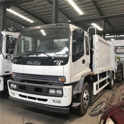 China Isuzu 8m3 10m3 12m3 Garbage Vehicle Waste Compactor Truck