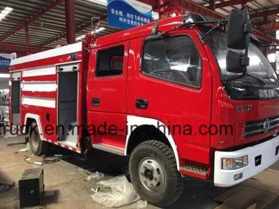 Dongfeng 4X2 3tons 3000liters Water Tank Fire Fighting Vehicle for Myanmar