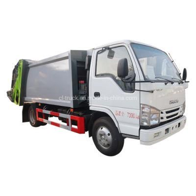 Japan 100p 4m3 5m3 Small Compactor Bin Truck Garbage