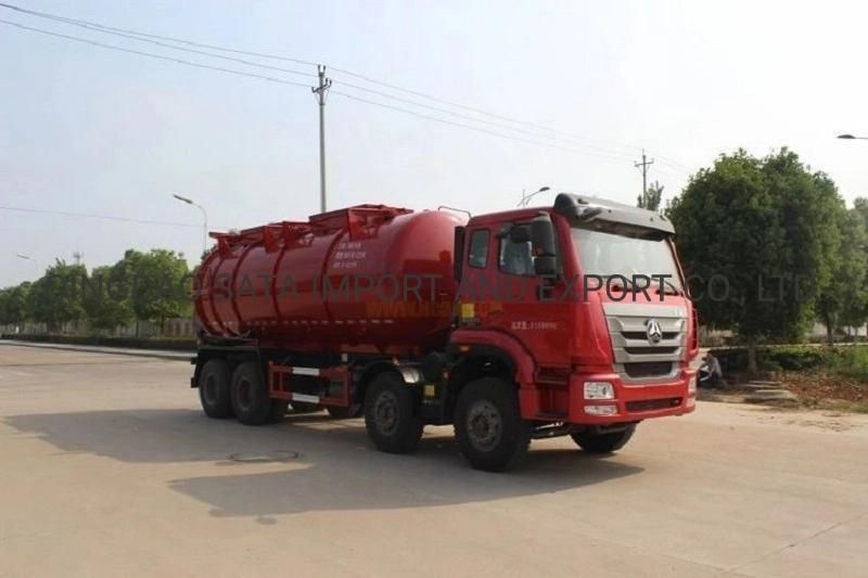 Sinotruk 8X4 Multi-Functional Sewage Suction Truck