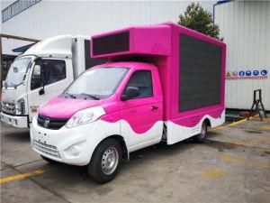 Foton Outdoor Mobile LED Display Truck