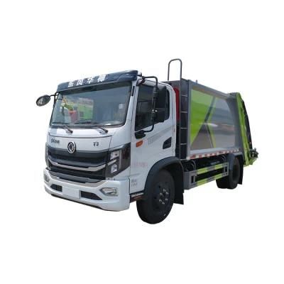 Factory Direct Selling Dongfeng 4X2 Diesel Loading Capacity 8cbm Trash Bins Waste Collection Compactor Garbage Truck