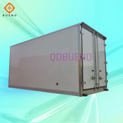 China 10t Aluminum Allpy Carrier Refrigeration Unit Truck Freezer Truck Body