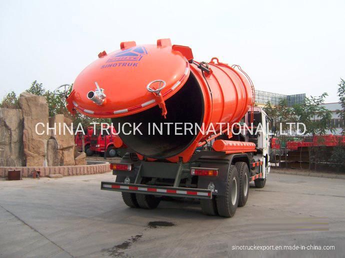 HOWO 16cbm 6X4 Clean Truck/ Septic Tank Trucks