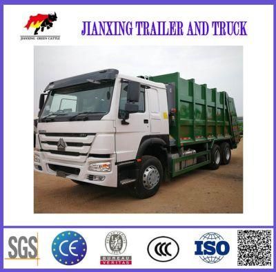 HOWO 6X4 Container Waste Collect Garbage Compactor Truck Hot Sale