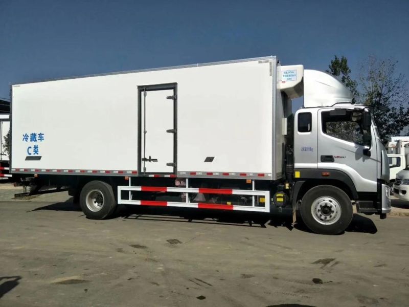 Higher Bearing Capacity 20 Ton Newest Thermo Refrigerated Truck Seafood Transportation for Africa