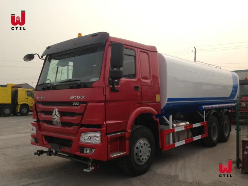15000L Dust Removal Spraying Water Tank Truck for Sale