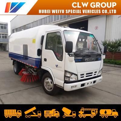 Japan Brand Diesel Road Washing and Sweeping Truck/Vacuum Road Sweeper Truck/Street Cleaning Truck