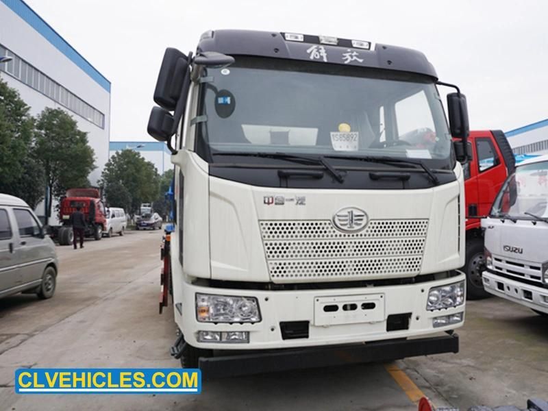 FAW 10cbm 6wheeler Honey Sucker Septic Sewer Sludge Tank Fecal Waste Vacuum Sewage Suction Truck