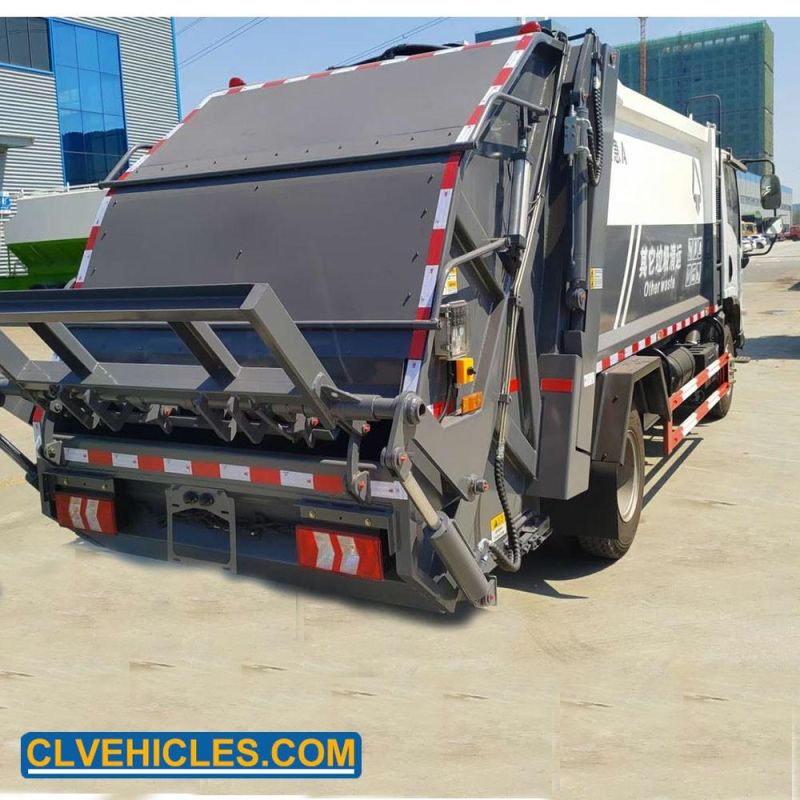 Shacman Light Duty 6cbm Garbage Compactor Truck