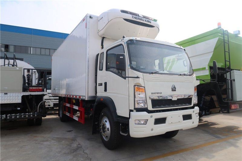Good Quality HOWO 4X2 Refrigerator Truck 8tons 10tons