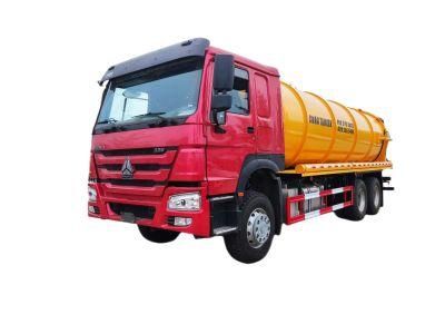 Sinotruk HOWO Vacuum Sewage Tanker Truck 23cbm 10 Wheels