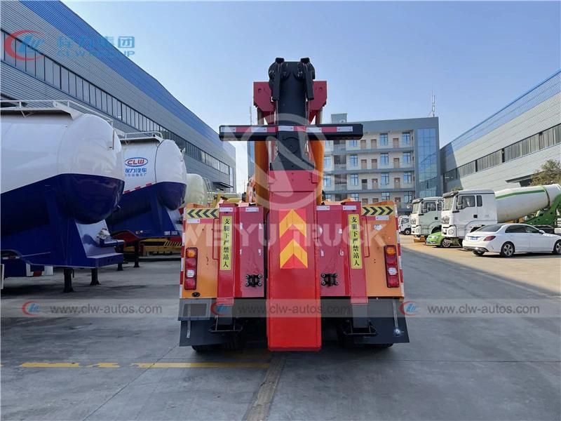 Shacman 10X4 Heavy Duty 30tons 40tons 50tons 60tons Wrecker Towing Truck Wrecker Equipment with Crane Towing Device