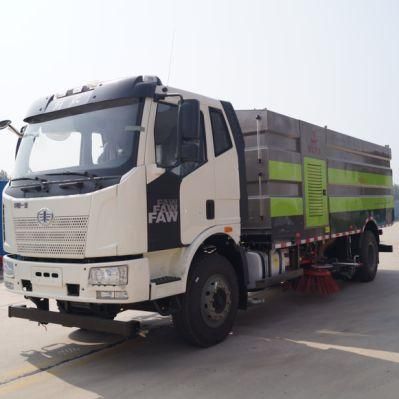 FAW Sweeping Truck Xzj5160txsd5 8 Ton Vacuum Road Sweeper Truck