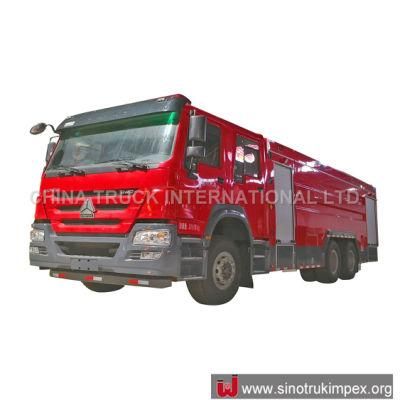 China 20cbm Sinotruk HOWO Fire Water Tank Truck/Fire Fighting Truck