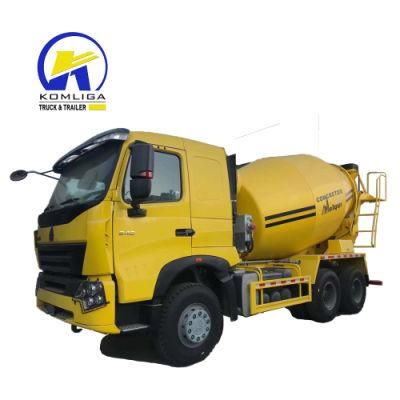 Sinotruk 6X4 8m3 9m3 10 Cubic Meters Self Loading Mixing Mix Concrete Mixer Truck