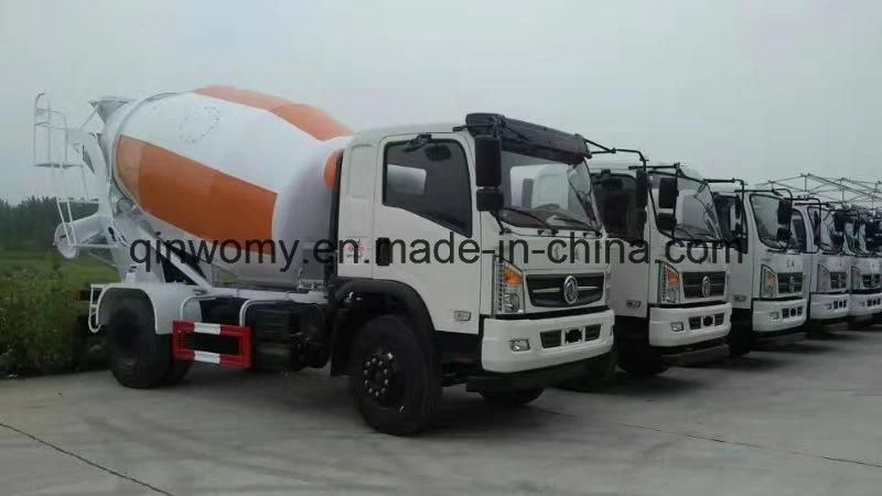 Small 6m3 5m3 Tank Mixer Truck for Sale