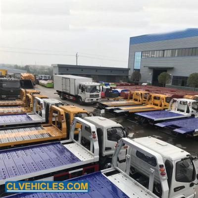 Customized Upper Body Equipments of Flatbed Wrecker Tow Truck