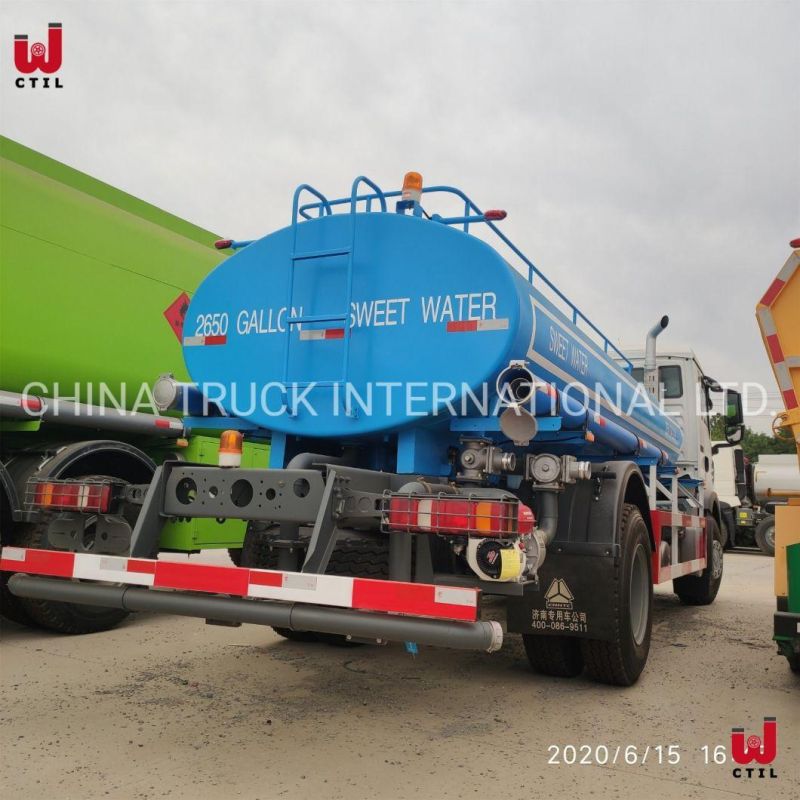 Sinotruck HOWO Light Truck with Road Sprinkler Water Truck