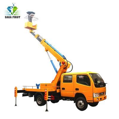 Truck Articulating Boom Lift Mobile Trailer Mounted Folding Arm Lifts