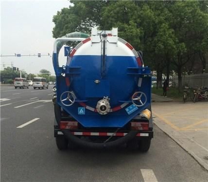 Aerosun High-Performance 3.8cbm Jmc Cgj5080gxwe5 Sewerage Collector/Vacuum Truck