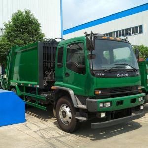 14m3 Isuzu Dongfeng HOWO Rear Load Refuse Garbage Compactor Truck