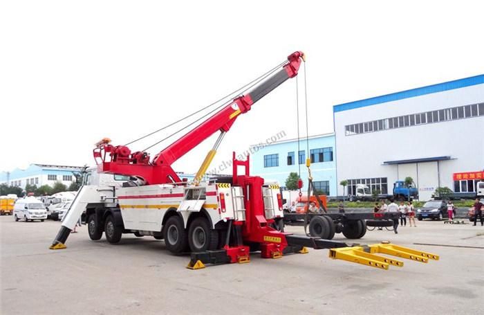 Snotruk HOWO 20ton 30ton 360 Degree Rotating Towing Crane Wrecker Heavy Duty Truck Mounted Crane