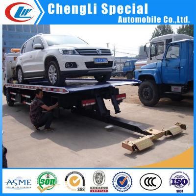 Road Rescue Flatbed Tow Truck Dongfeng 4*2 Breakdown Truck