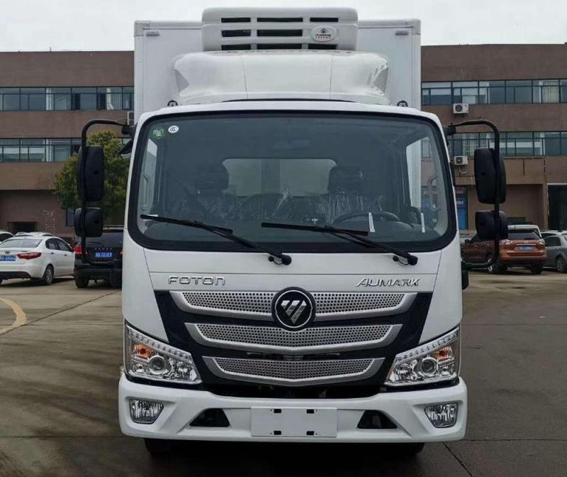 Foton Aumark 4*2 Refrigeration Truck, The Minimum Temperature Is -15 Degrees Celsius