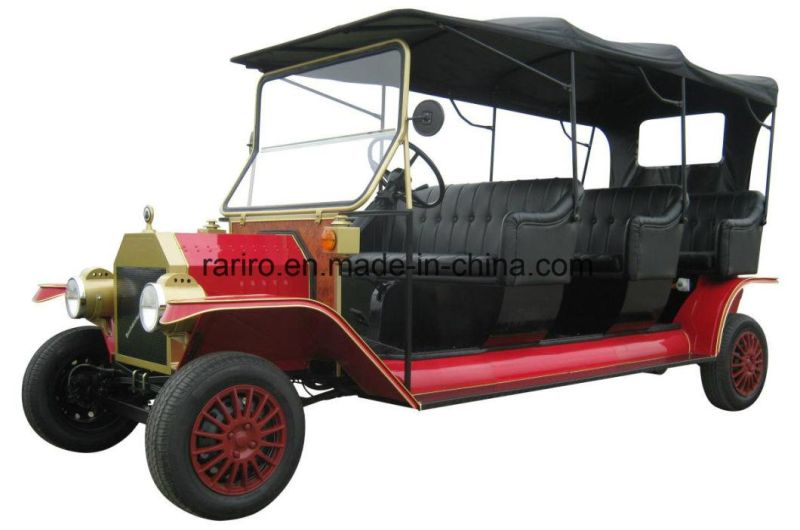 Electric Powered Antique 5kw Classic Club Car Street Legal Tourist Golf Cart