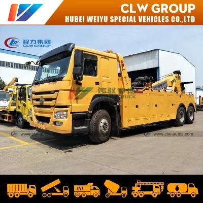 Factory Price Sinotruk HOWO 20t-30tons Recovery Truck 340HP Diesel Engine Towing Wrecker Tow Truck