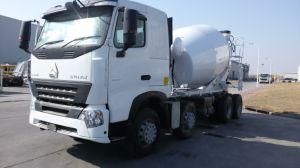 Self Loading Concrete Mixer Truck for Engineering Construction Brand HOWO