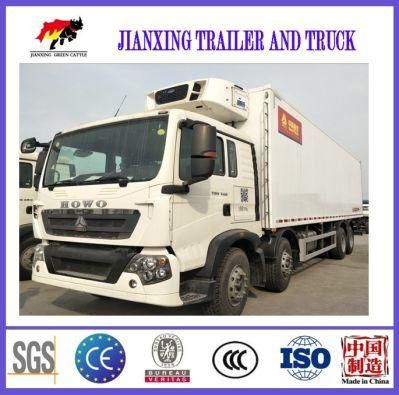 China Produced Food Frozen Truck Refrigerated Van Truck with Best Price for Sale