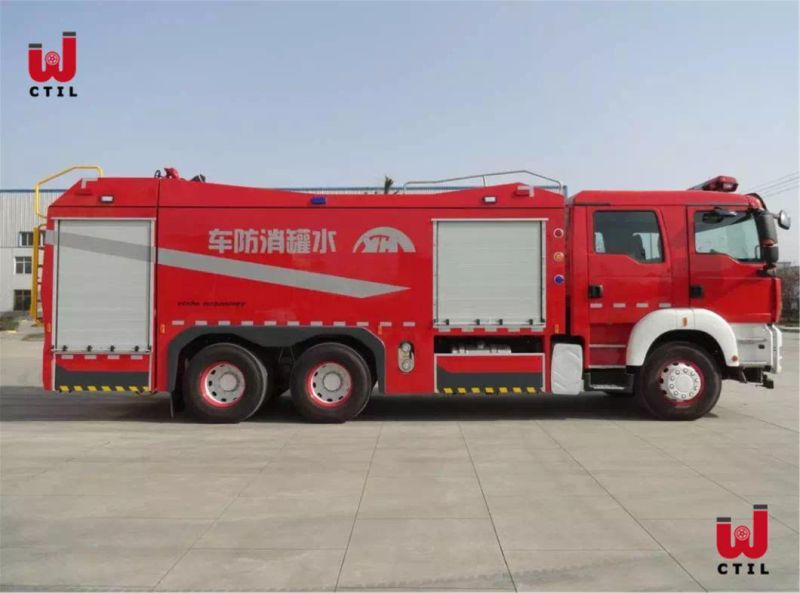 Rescue Emergency Fire Engine Fighting 10tons Water Tank Bowser Sprinkler Truck