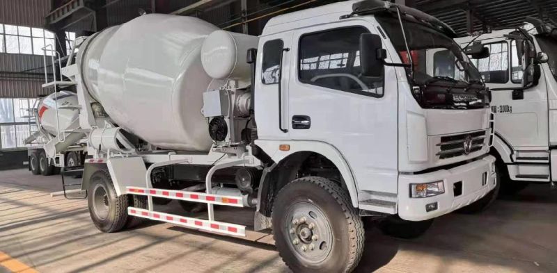 Dongfeng 4 Cbm Self Loading Concrete Mixer Truck