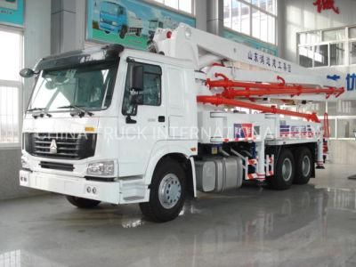 37m Used Hydraulic Pipe Concrete Pump Truck