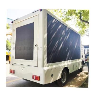 HOWO 4*2 P5 P6 LED Screen Roadshow Ads Display Truck