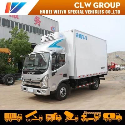 Foton Light Duty 5ton 6ton 7ton Freezer Truck Refrigerator Truck Refrigerated Truck