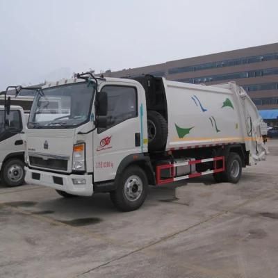 Sinotruk HOWO Waste Collection Small Refuse Truck