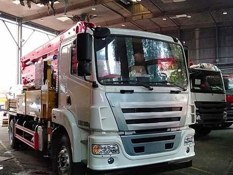 56 Metertruck Mounted Concrete Pump Sy5423thb 560c-8d